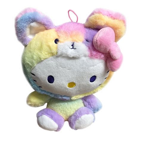 Rainbow Bear costume Hello Kitty 12" Plush Doll - Walmart.com