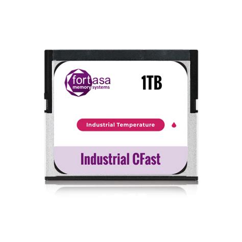 Industrial CFast Card, Rugged CFast Memory card - Fortasa Memory Systems