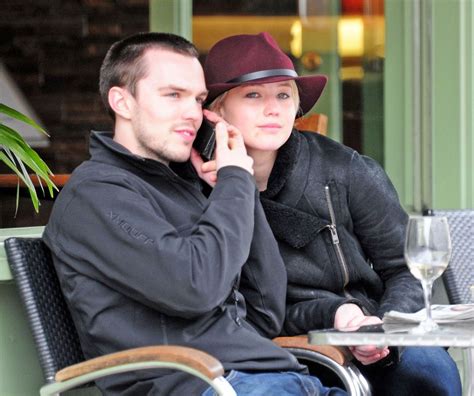 JENNIFER LAWRENCE and Nicholas Hoult Out and About in London - HawtCelebs