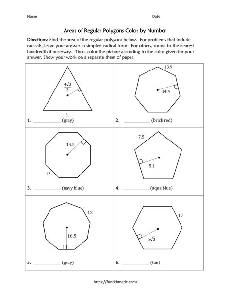 Area Of Regular Polygons Worksheet – Englishworksheet.my.id