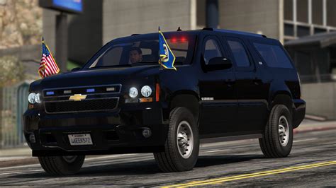 Chevrolet Suburban Secret Service [Add-On | Wipers | LODs] - GTA5-Mods.com