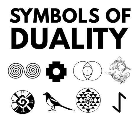 25 Symbols of Duality (Dvaita)