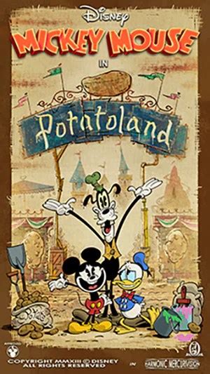 New “Potatoland” Poster Revealed For Mickey & Minnie’s Runaway Railway ...