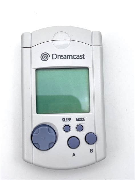 Official Sega Dreamcast White VMU Memory Card (Complete) – The Game Island