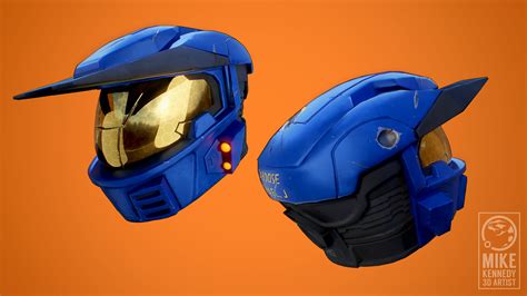 Caboose Red Vs Blue Helmet