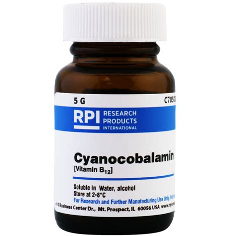 C70500-5.0 - Cyanocobalamin (Vitamin B12), 5 Grams