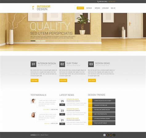 Free Responsive Drupal 7.x Template V.2