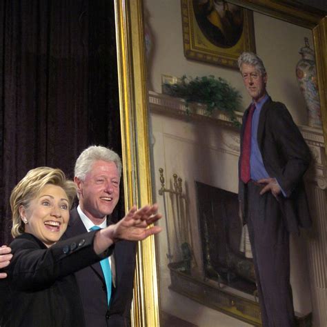 Artist Reveals Lewinsky Reference Hidden in Bill Clinton Portrait