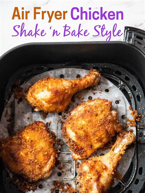 Air Fryer Chicken Shake N Bake style recipe - Air Fryer World