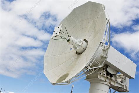 Military radar dish - Stock Image - C022/6872 - Science Photo Library