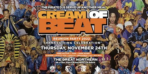 Cream Of Beat Reunion: Thanksgiving Celebration in San