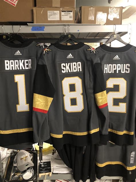 Golden Knights Jerseys that we made for Blink182 : r/hockeyjerseys