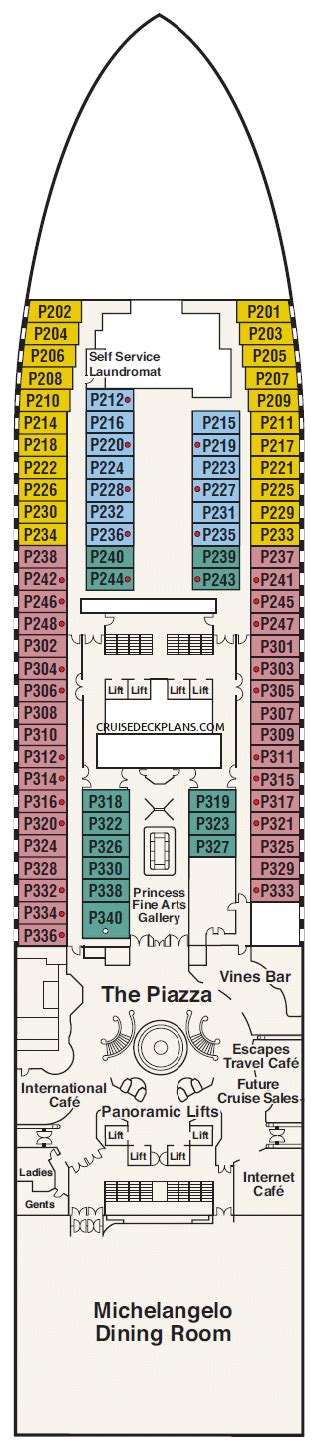 Crown Princess Deck Plans Printable