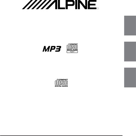 Alpine CD Player CDE-9842 User Guide | ManualsOnline.com