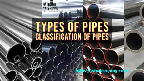 Types of Pipes: Classification of Pipes – What Is Piping