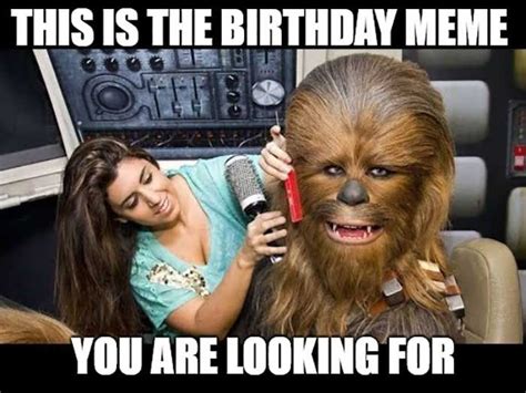 28 Awesome Star Wars Happy Birthday Meme | Funny star wars memes, Birthday meme, Funny birthday meme