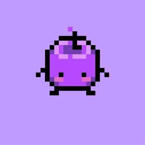 Purple Junimo - Stardew Valley Fanart