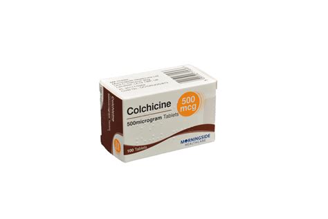 Colchicine Tablets 500mcg 100s - McDowell Pharmaceuticals