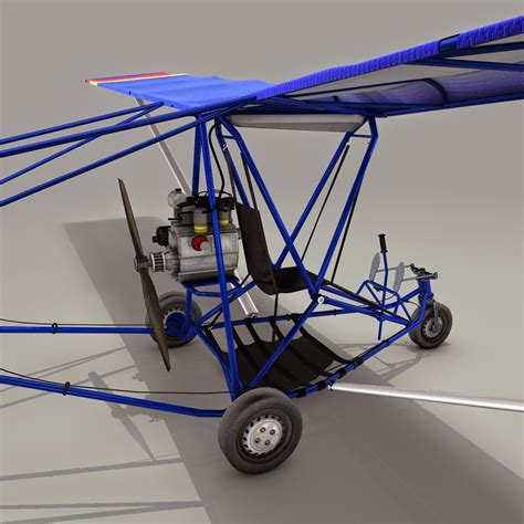 Ultralight Aircraft 3D Model | JonnyChapps