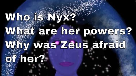 WHO is Nyx? Her origin story and powers explained - YouTube
