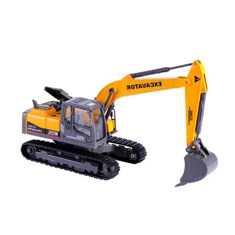 Yns Miniature Metal Excavator Diecast Model Truck 1:50 Tool Vehicle - Buy Excavator Tractor Toy ...