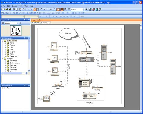 The Schematic diagramming tool by Dot Software Ltd.