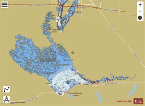 Potholes Reservoir Fishing Map | Nautical Charts App