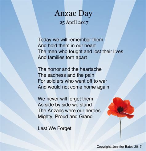 Remembering the Anzacs #poem #poetry #anzacday | Anzac day quotes ...