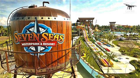 Seven Seas Waterpark and Resort August 2017 Progress Update 4K - YouTube