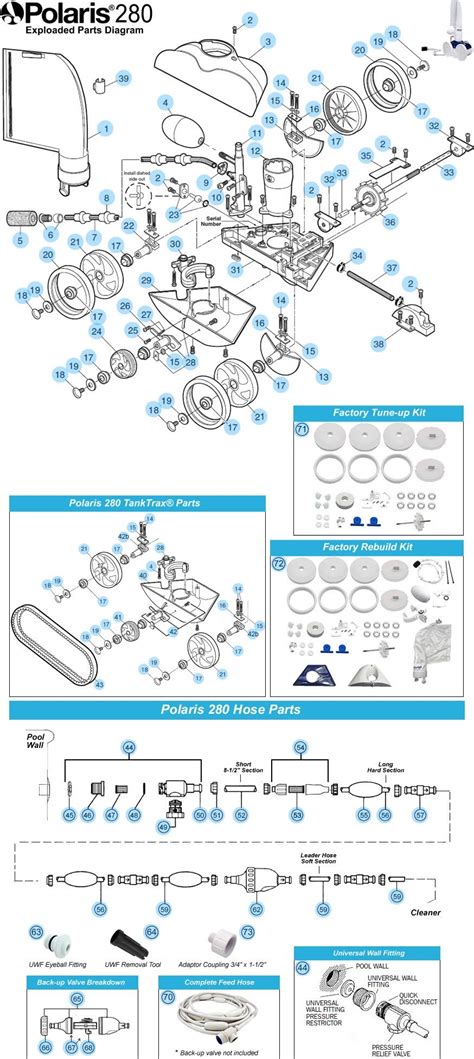 Polaris 280 Pool Cleaner Parts