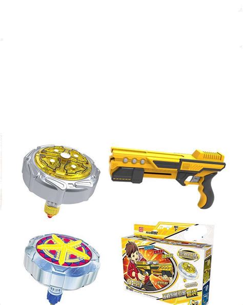 Spinner Beyblade Gun Launcher with Double Gyro Beys, Hobbies & Toys, Toys & Games on Carousell