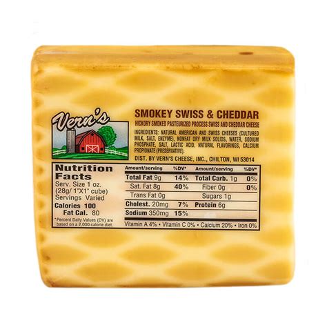 Buy Wisconsin Smokey Swiss Cheese Online | Vern's Cheese