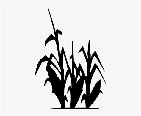 Corn Clip Art - Corn Field Clipart Black And White PNG Image | Transparent PNG Free Download on ...