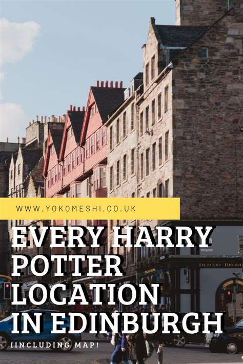 FREE Self-Guided Harry Potter Tour in Edinburgh (Including Map ...