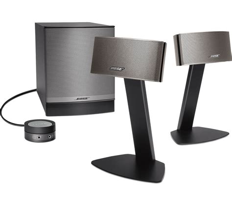 BOSE Companion 50 2.1 PC Speakers - Silver Fast Delivery | Currysie