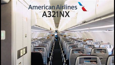 American Airlines Airbus A321neo (A321NX) Cabin Tour - YouTube