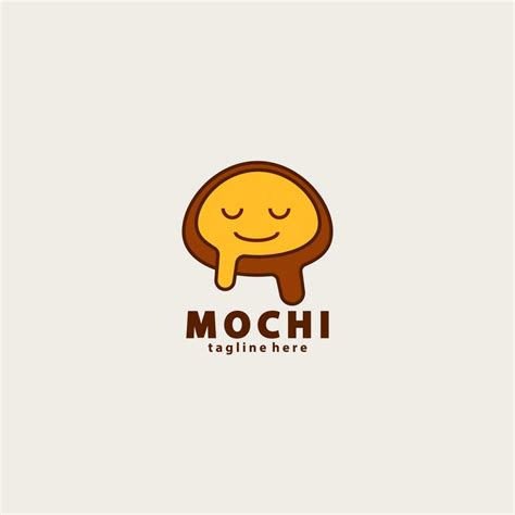 Mochi Food Logo Template 25741435 Vector Art at Vecteezy