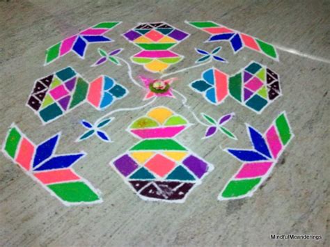 Sankranti Rangoli Designs - Easy and Simple - Artsy Craftsy Mom