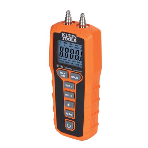 Digital Differential Manometer - ET180 | Klein Tools