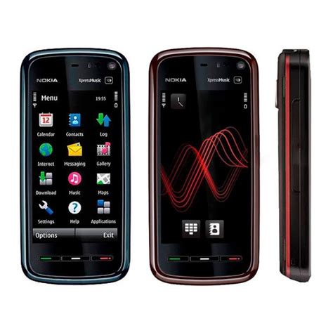 GOODSHOP นาฬิกาทรงตรงสำหรับ Nokia 5800 XpressMusic,โทรศัพท์มือถือหน้าจอสัมผัสแบบเต็มจอ3.2นิ้ว3G ...