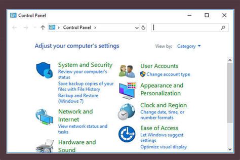 10 Ways to Open Control Panel Windows 10/8/7