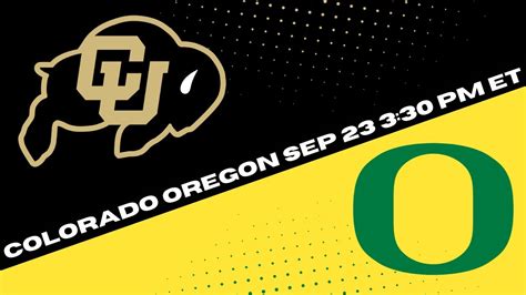 Colorado Vs Oregon 2024 Prediction - Honor Laurene