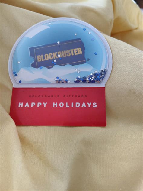 This blockbuster gift card my mom bought and forgot to use. : r/mildlyinteresting