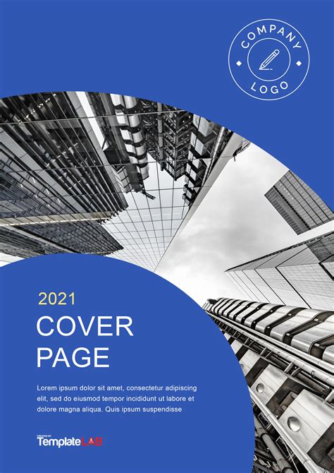 Ms Word Cover Page Template