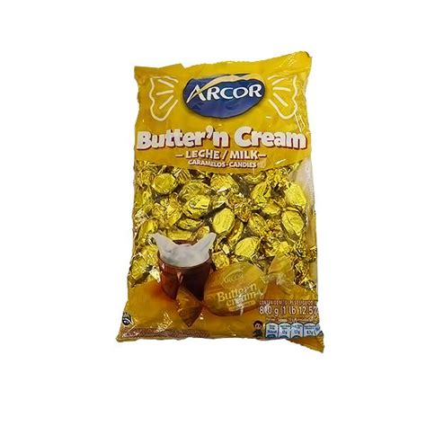 ARCOR BUTTER & CREAM CANDY 810G