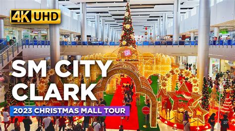 Magical Christmas Walk at SM CITY CLARK 🇵🇭 | Festive Vibes in Clark Pampanga Philippines【4K ...