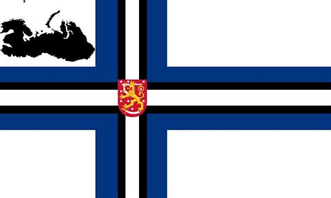 A flag for Greater Finland. : vexillology