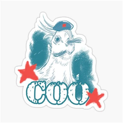 "Coo" Sticker for Sale by masoncomics | Redbubble