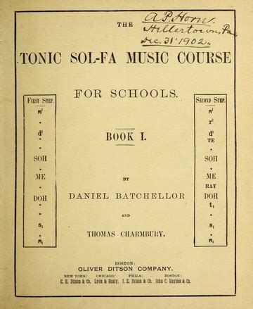 The tonic sol-fa music course for schools. A series of exercises and songs in the tonic sol-fa ...