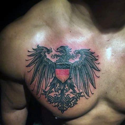 50 German Eagle Tattoo Designs For Men - Germany Ink Ideas